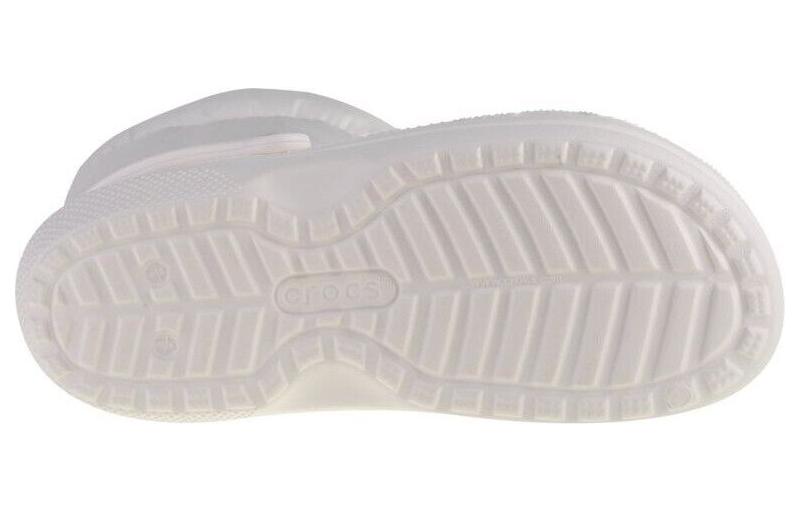 (WMNS) Crocs Classic Lined Neo Puff Boots 'White' 206630-143
