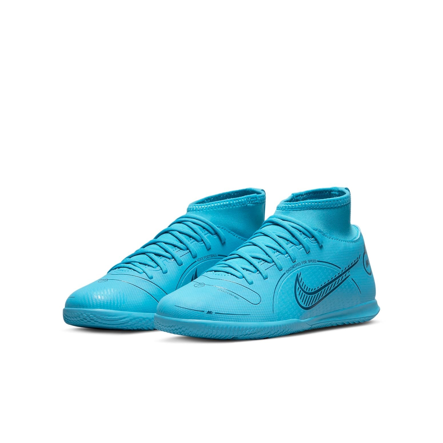 (GS) Nike Jr. Mercurial Superfly 8 Club IC DJ2897-484