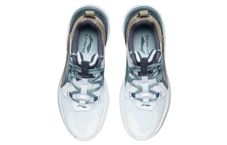 (WMNS) Li-Ning Spark 'White Teal' AGLR092-6