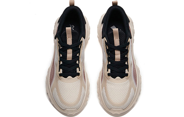ANTA Running Series Sneakers 'Beige Black Brown' 112135510-3