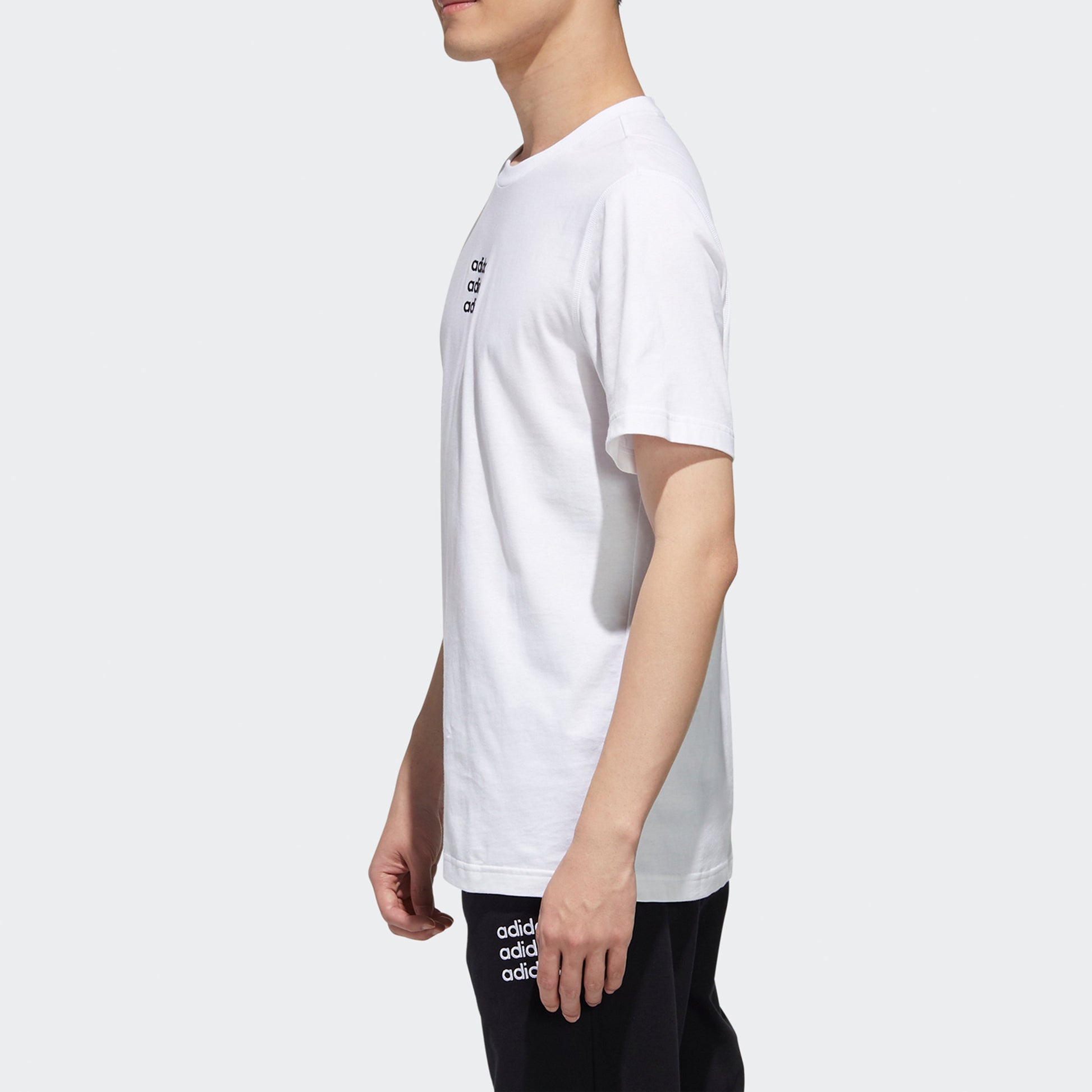 adidas neo M CTee Casual Round Neck Short Sleeve White GJ8908