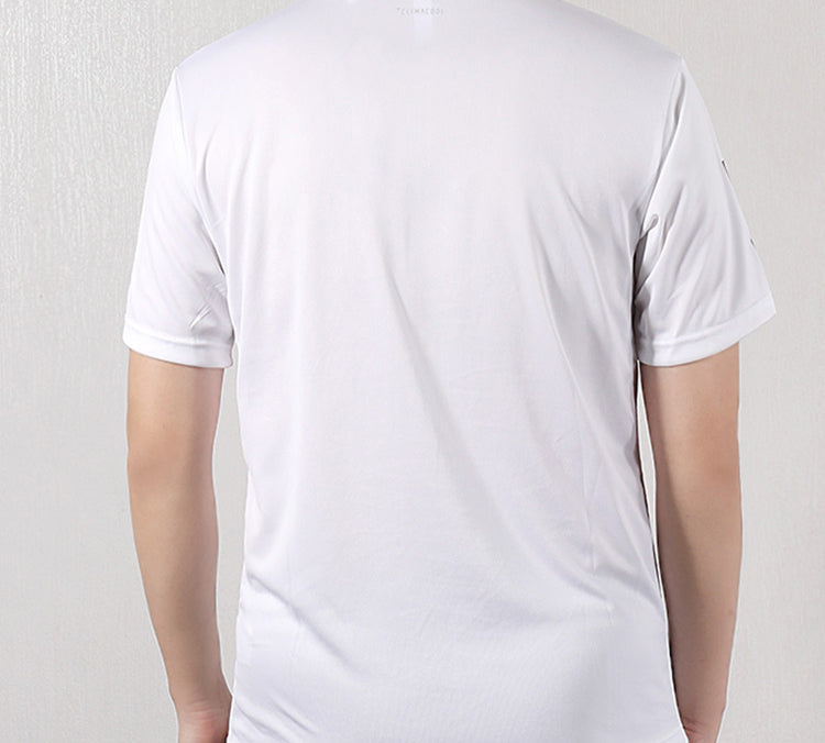 Men's adidas Club 3str Short Sleeve White T-Shirt DP2875