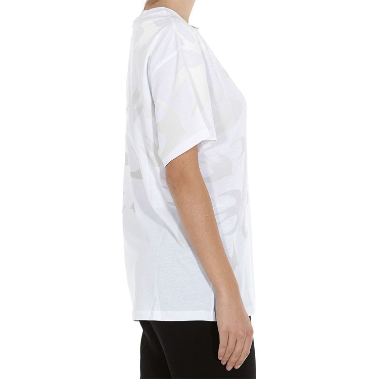McQ Alexander McQueen SS21 Swallow Pattern Short Sleeve White 583305-ROT43-9000