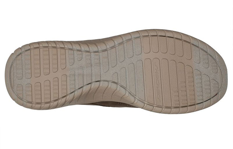 (WMNS) Skechers Ultra Flex 2.0 'Social Crew - Brown' 167449-BRN