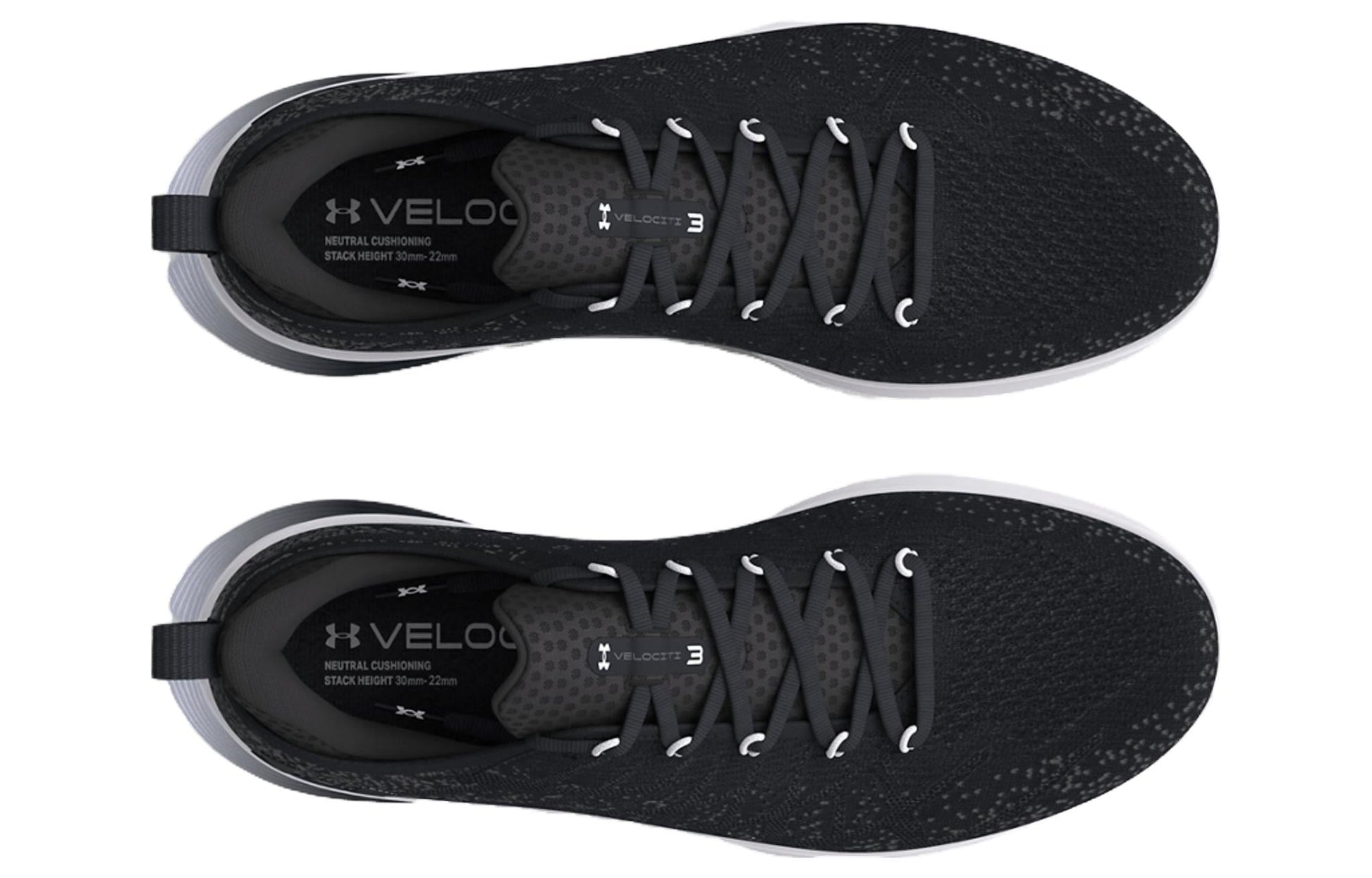 (WMNS) Under Armour Flow Velociti 3 'Black White' 3026124-002