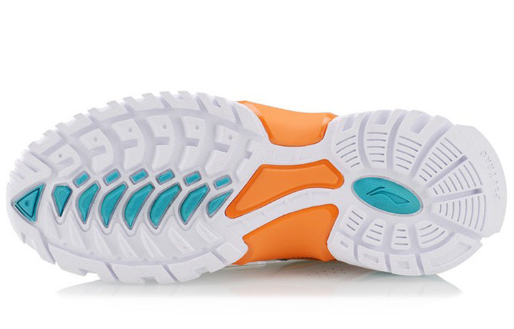 (WMNS) Li-Ning Aurora Windwalker x Gilr Bad Five 'White Orange' AGLP108-1