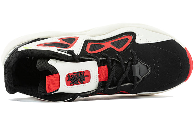 ANTA Majestic Series Sneakers Mid 'Black White Red' 112118088-2