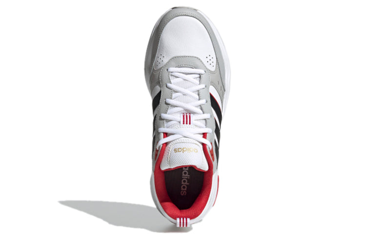 adidas neo Strutter 'White Gray Red' H05536