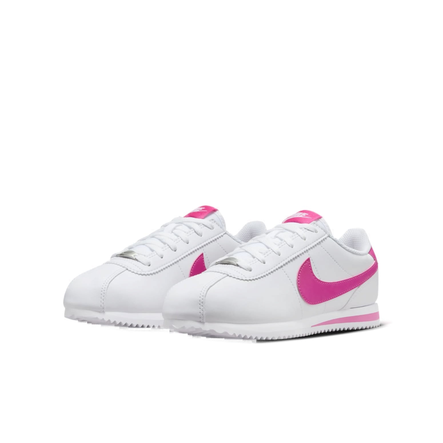 (GS) Nike Cortez 'White Laser Fuchsia' DM0950-104