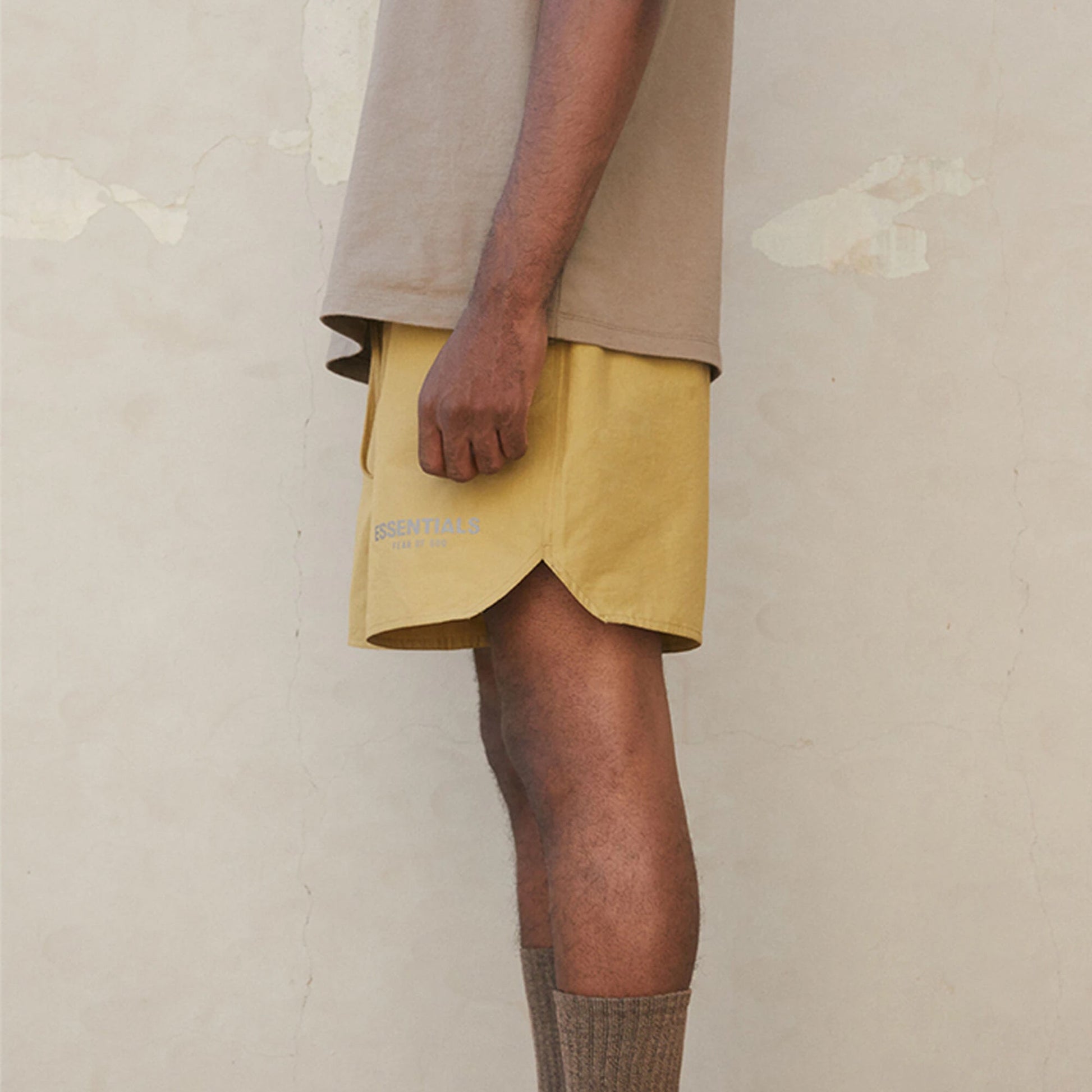 Fear of God Essentials FW21 Volley Short Amber FOG-FW21-027