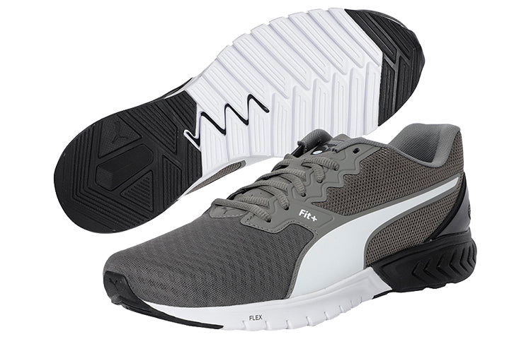 PUMA Ignite Stride Low Running Shoes Black/Grey/White 191387-06