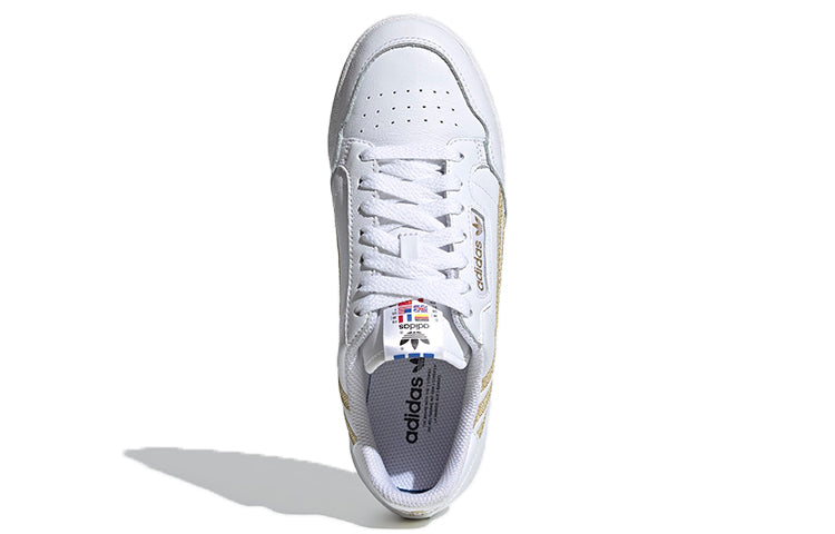 (WMNS) adidas Continental 80 'White Gold' FX9047