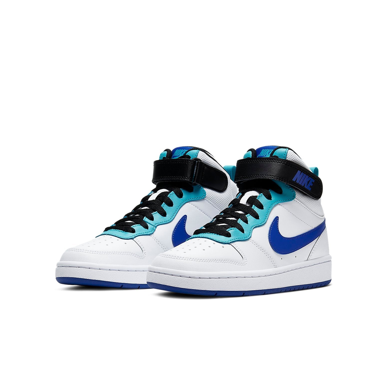(GS) Nike Court Borough Mid 2 Blue Teal' CD7782-102
