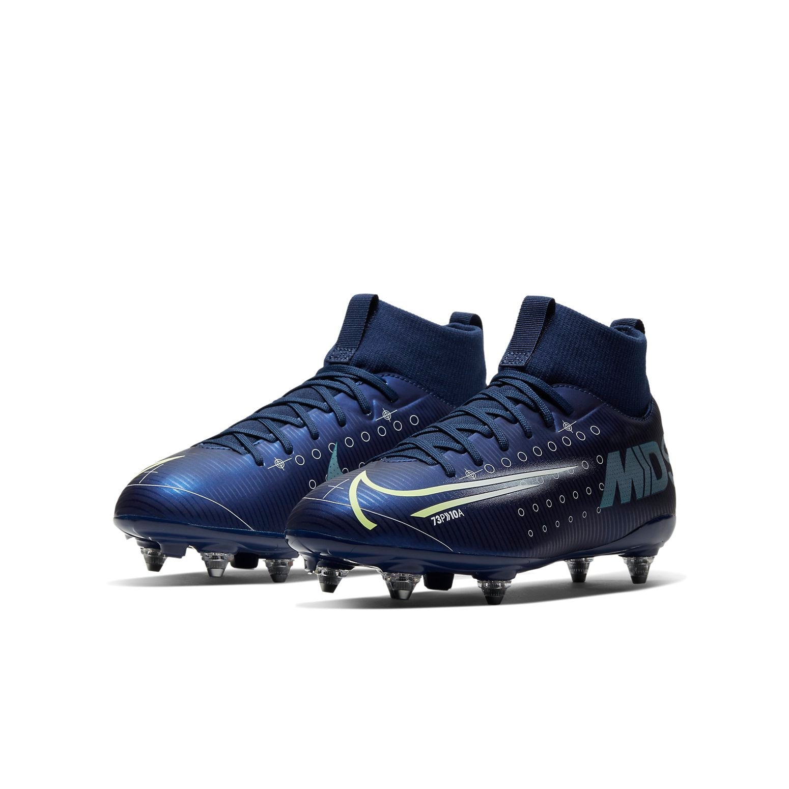 (GS) Nike Mercurial Superfly 7 Academy MDS SG 'Navy White' CK0114-401