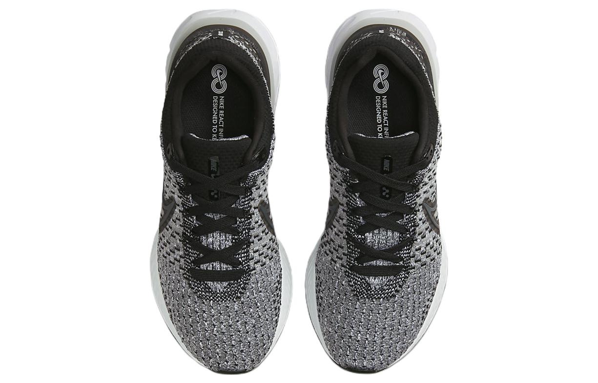 (WMNS) Nike React Infinity Run Flyknit 3 'Black Dark Smoke Grey' DD3024-006