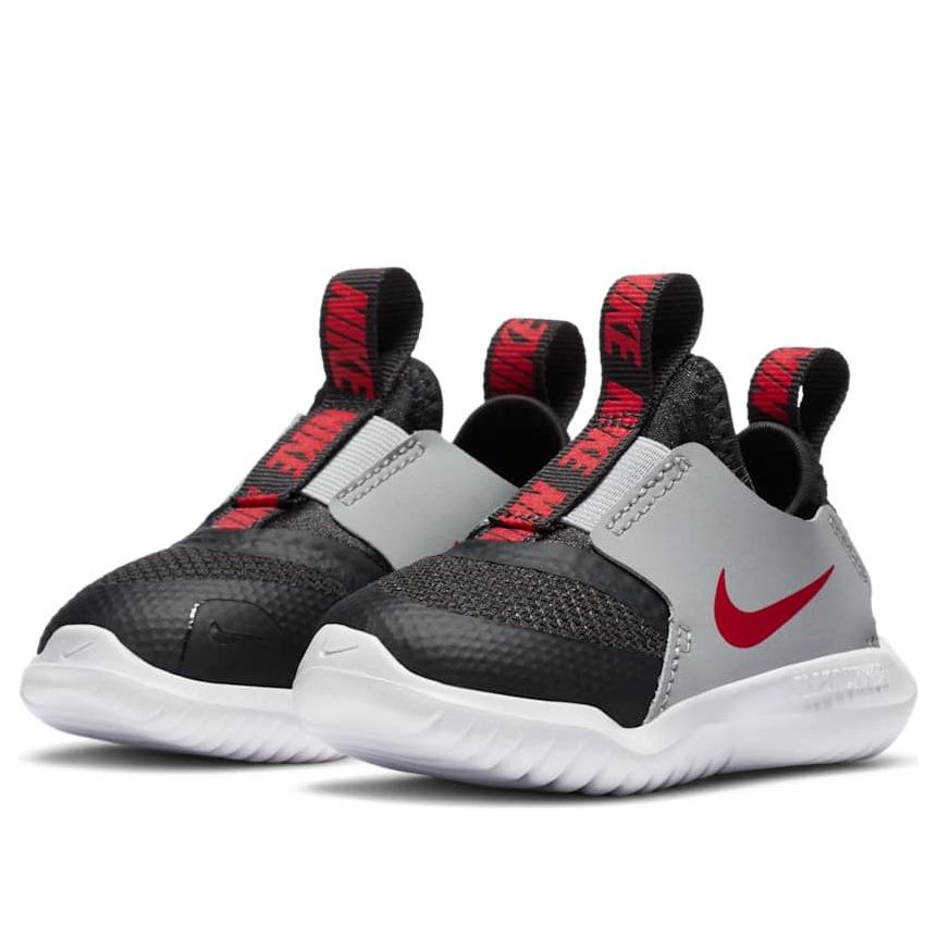 (TD) Nike Flex Runner 'Dark Smoke Grey University Red' AT4665-013