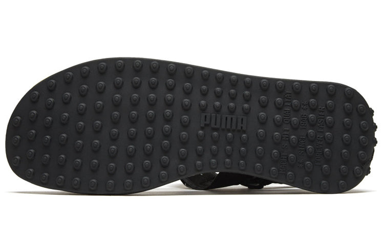 (WMNS) PUMA Liu Wen x Future Rider Sandals 'Fluorescent Braid - Black' 374726-02