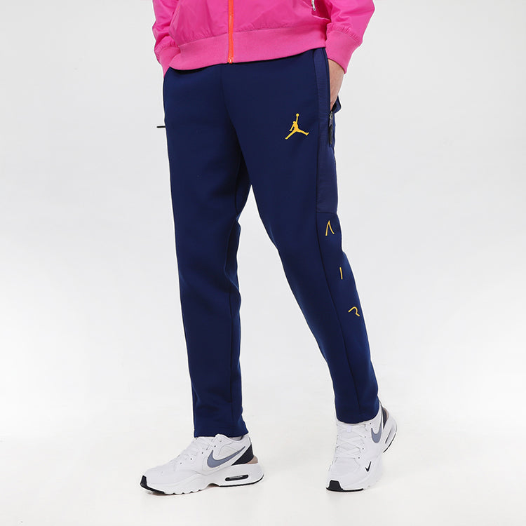 Air Jordan MENS Casual Knit Sports Pants Blue CV3173-426