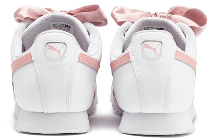 (WMNS) PUMA Roma Heart Metallic 'White Pink' 370401-01