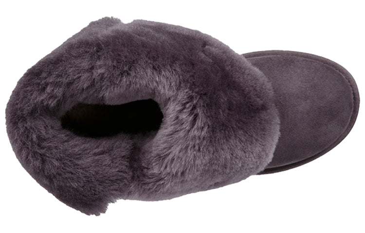 (WMNS) UGG Bailey Button II Boot Snow boots Purple/Grey 1016226-NHT