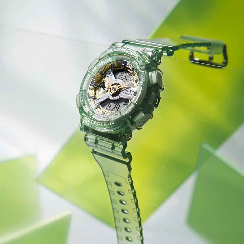 CASIO G-Shock Analog-Digital 'Green' GMA-S110GS-3APR