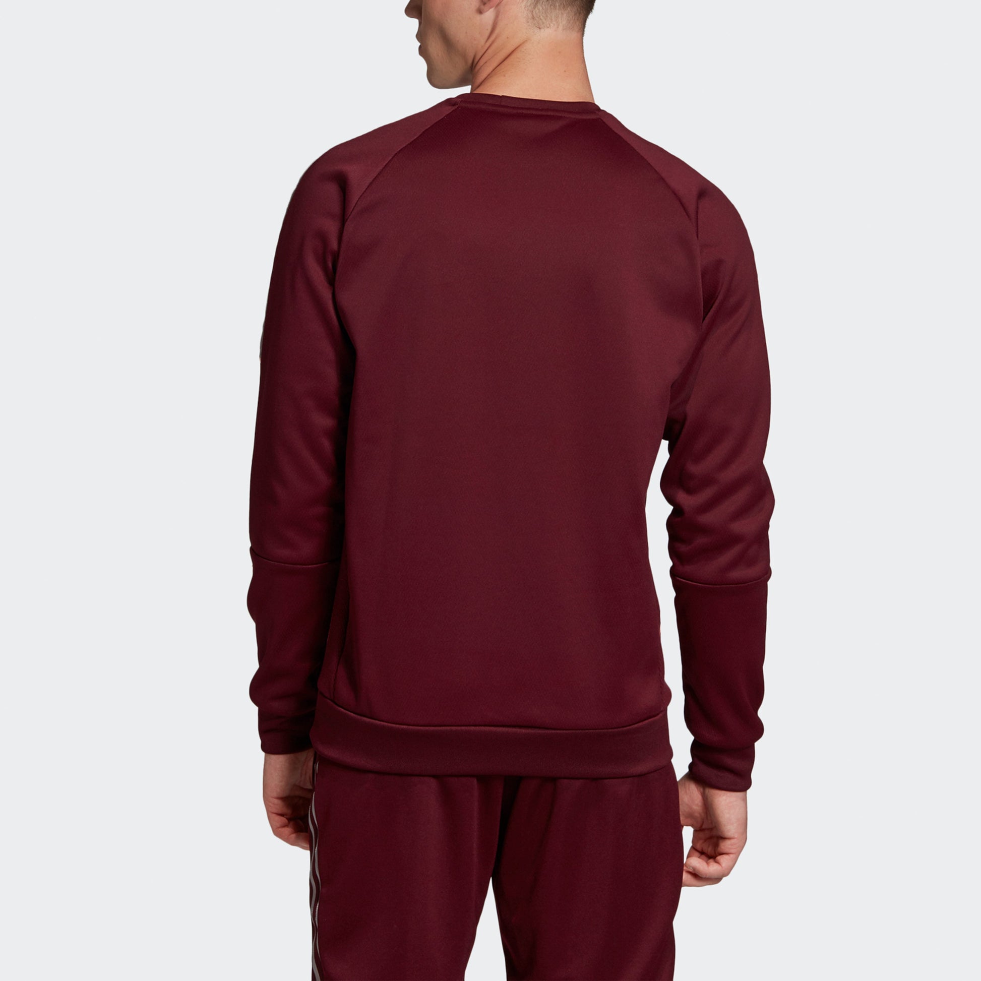 adidas MUFC Travel SWT Manchester United Soccer/Football Sports Pullover Purple FR3863