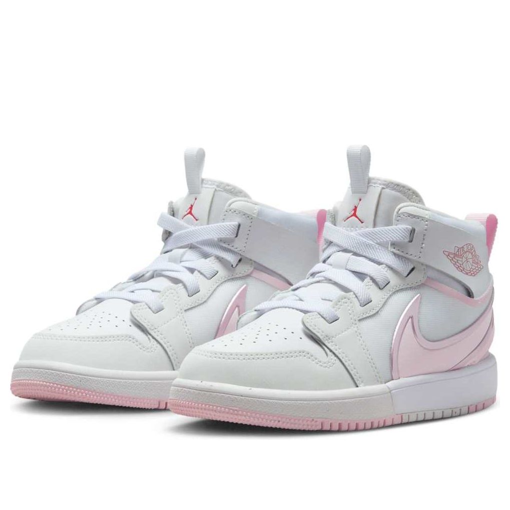 (PS) Air Jordan 1 Mid RM EasyOn 'White Pink' FQ1282-101