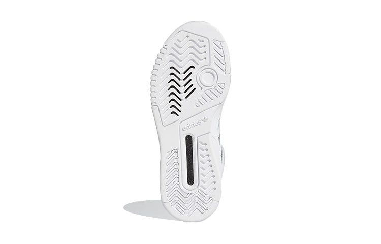 (GS) adidas originals Drop Step 'White Black' EF7157