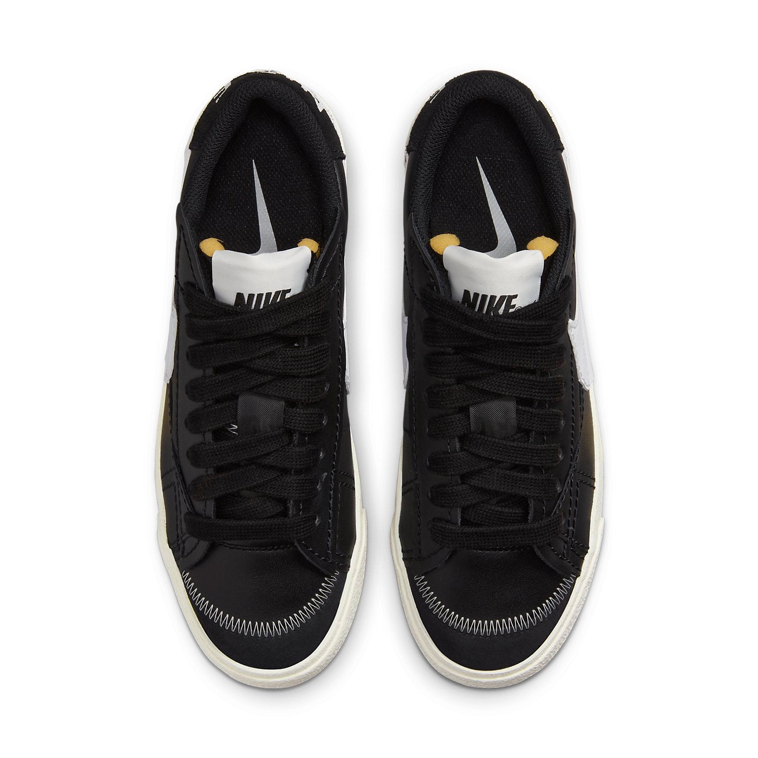 (WMNS) Nike Blazer Low 77 Jumbo 'Black Sail White' FD9858-001