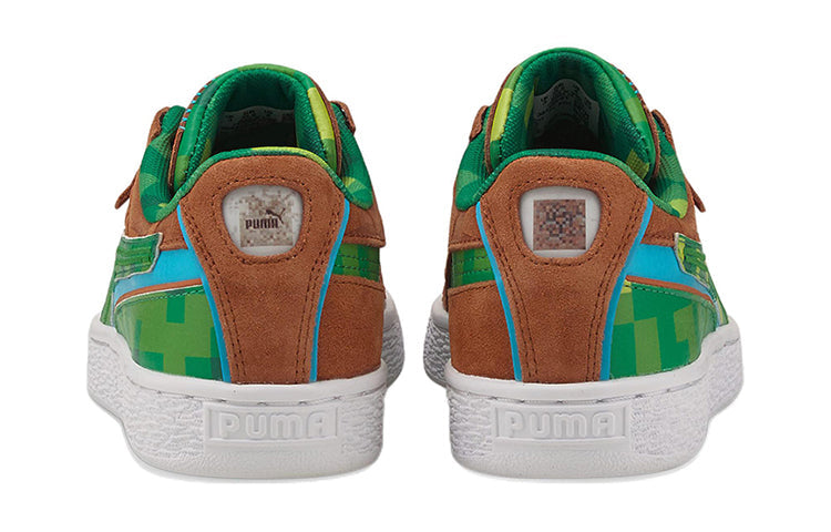 (GS) PUMA Minecraft x Suede 'Grass Block' 384485-01