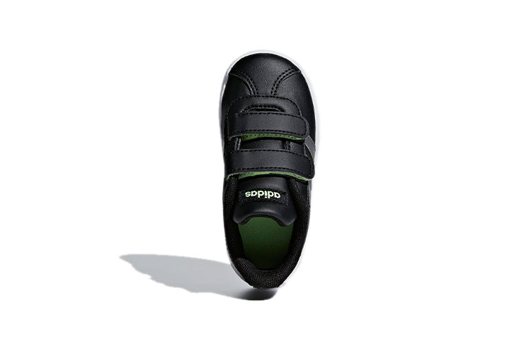 (TD) adidas VL Court 2.0 'Black Grey White' F36402