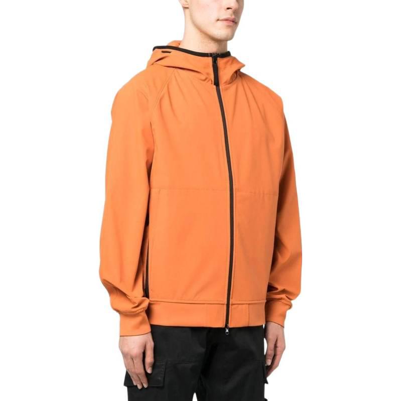 STONE ISLAND Light Soft Shell-R Hooded Jacket 'Sienna' 781540927-V0073