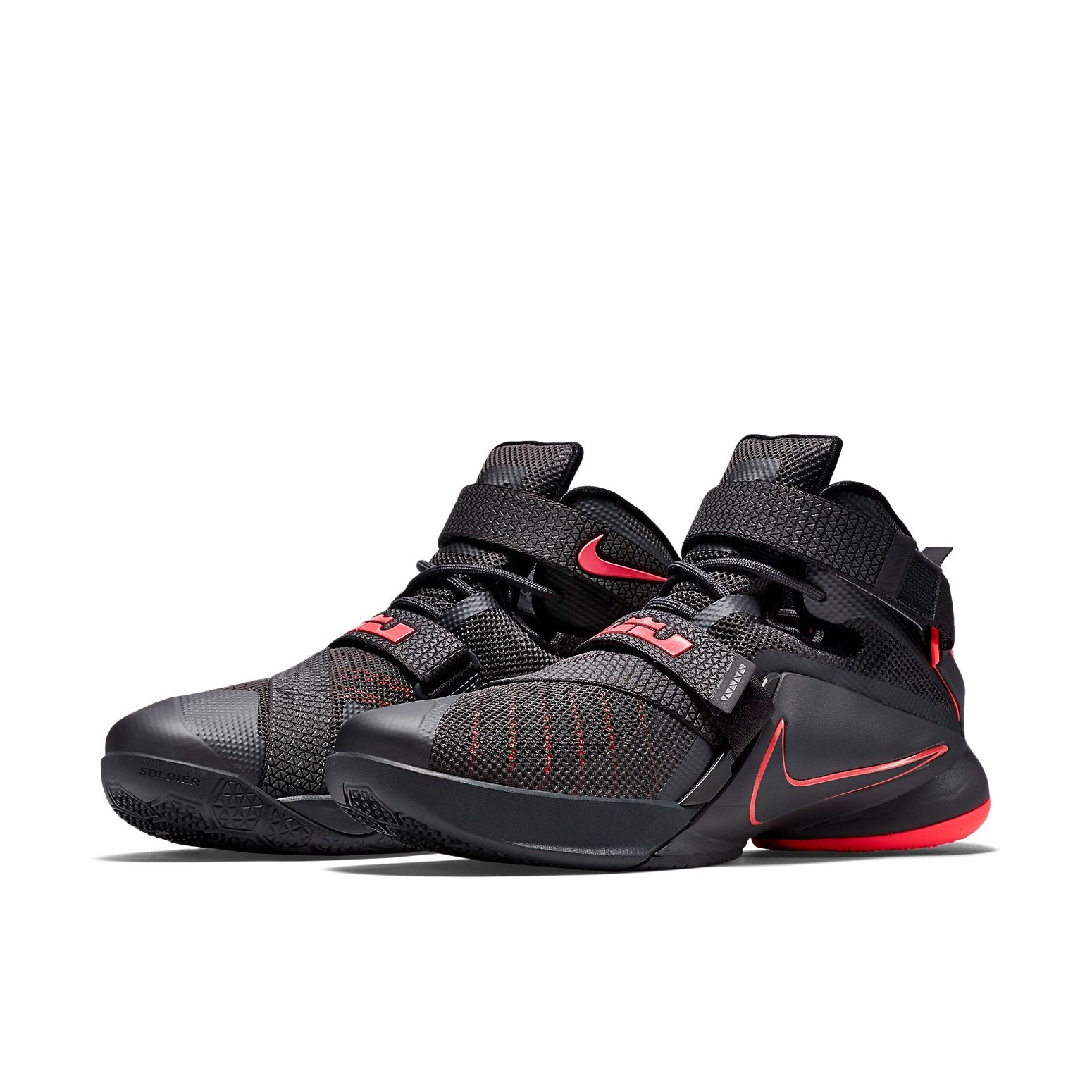 Nike LeBron Soldier 9 'Black Red' 749491-008