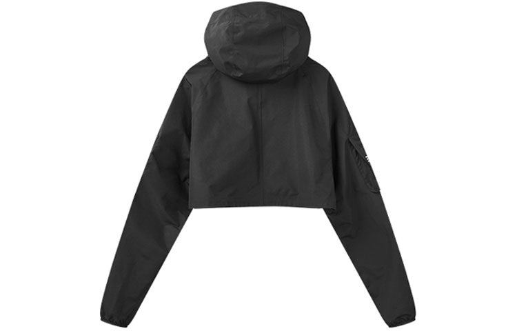 (WMNS) FILA Sports 2-Way hooded Jacket 'Black' A11W111704F-BK