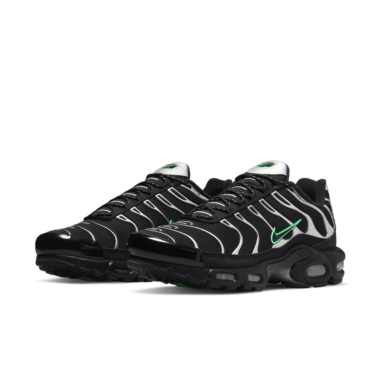 Nike Air Max Plus 'Black Silver Green Strike' DR0139-001