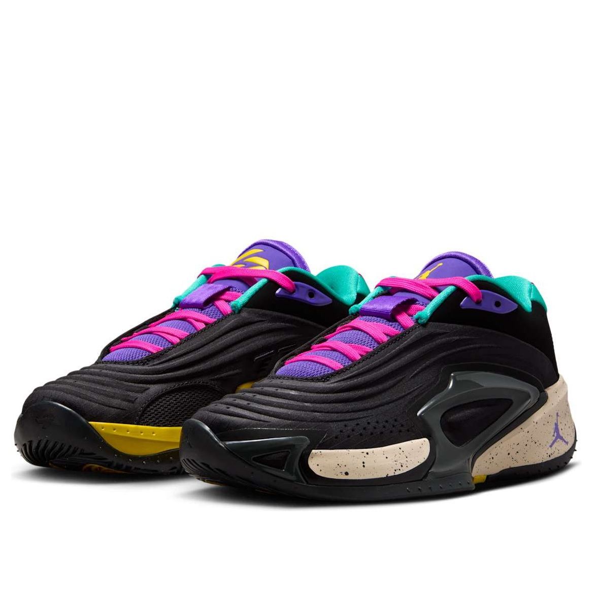 (GS) Air Jordan Luka 3 'Black Hyper Jade Pink' FQ8185-002