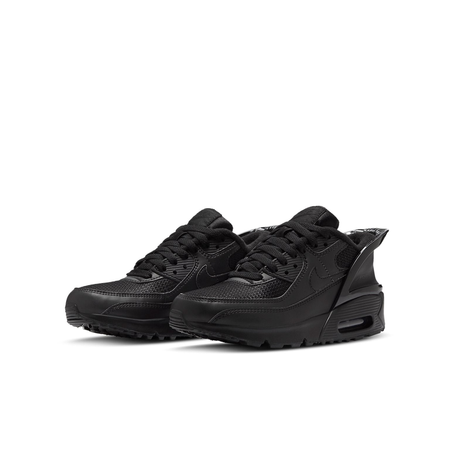 (GS) Nike Air Max 90 FlyEase 'Triple Black' CV0526-002