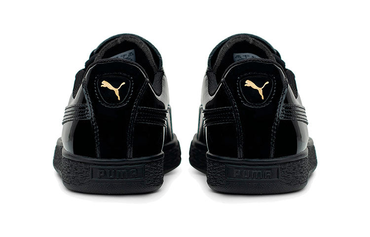 (WMNS) PUMA Basket Crush Casual Sneakers Black 369556-04