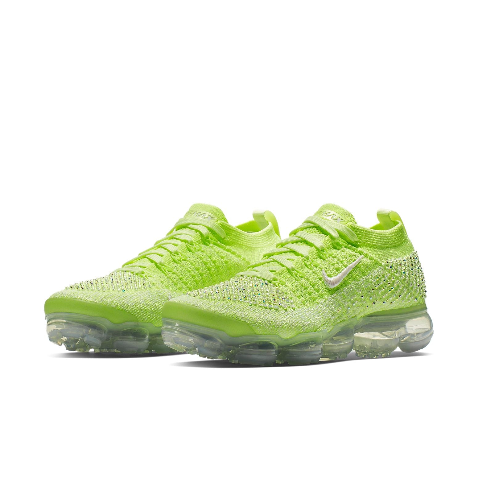 (WMNS) Nike Swarovski x Air VaporMax 2.0 Flyknit 'Volt' AT5673-700