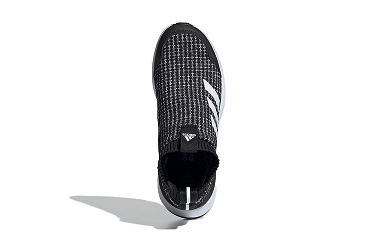 (GS) adidas Rapidarun LL J Black/White FY2262