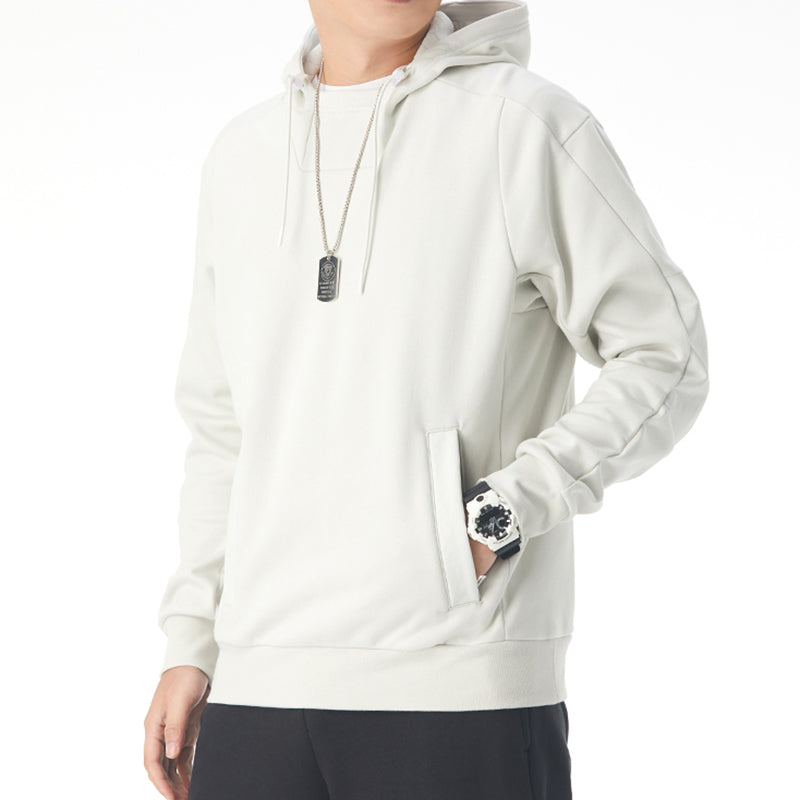 adidas Casual Sport With Velvet And Warm Jacket Men's White GR6947