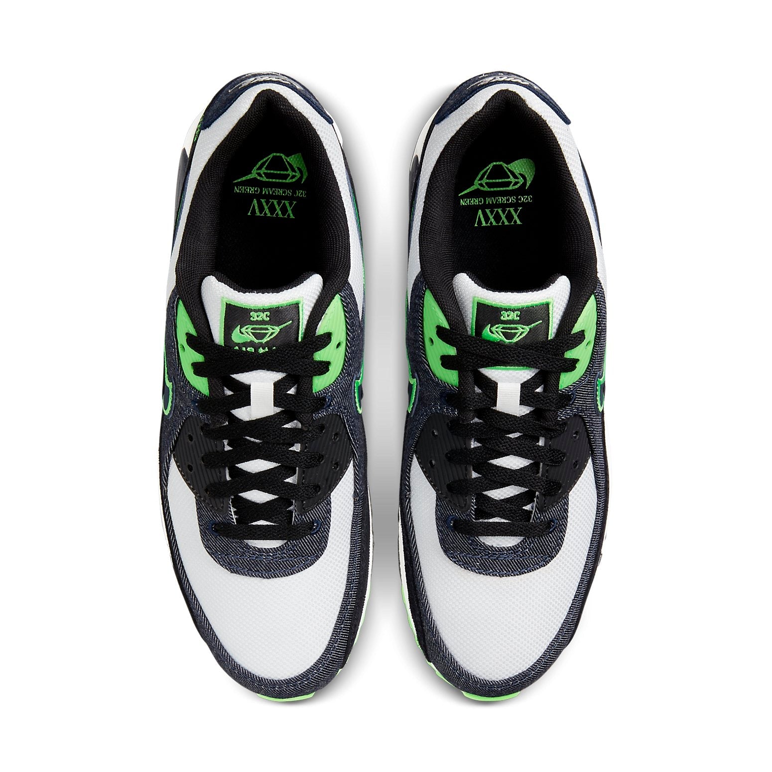 Nike Air Max 90 SE 'Black Scream Green' DN4155-001
