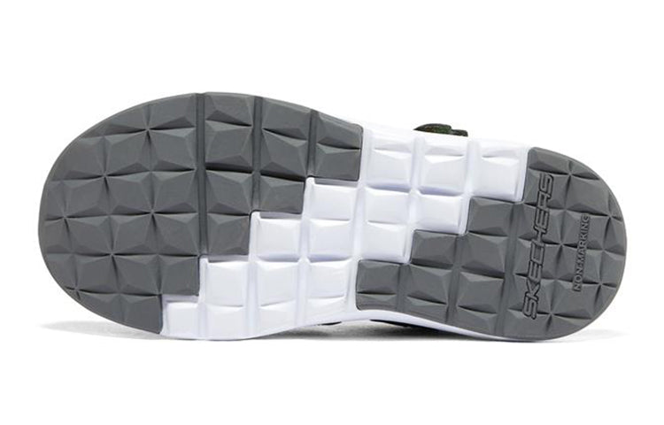 (GS) Skechers C-Grip Sandal 'Green Yellow Black' 407102L-GYBL