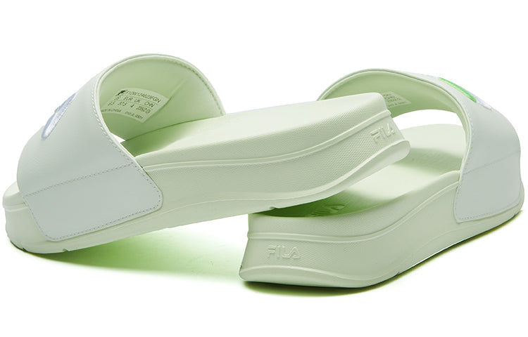 (WMNS) FILA Minimalistic Casual Beach Green Slippers F12W124623FGN