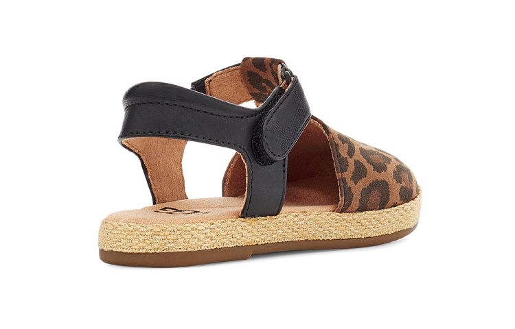 (TD) UGG Emmery Leopard Sandal 'Tan' 1121491T-TAN