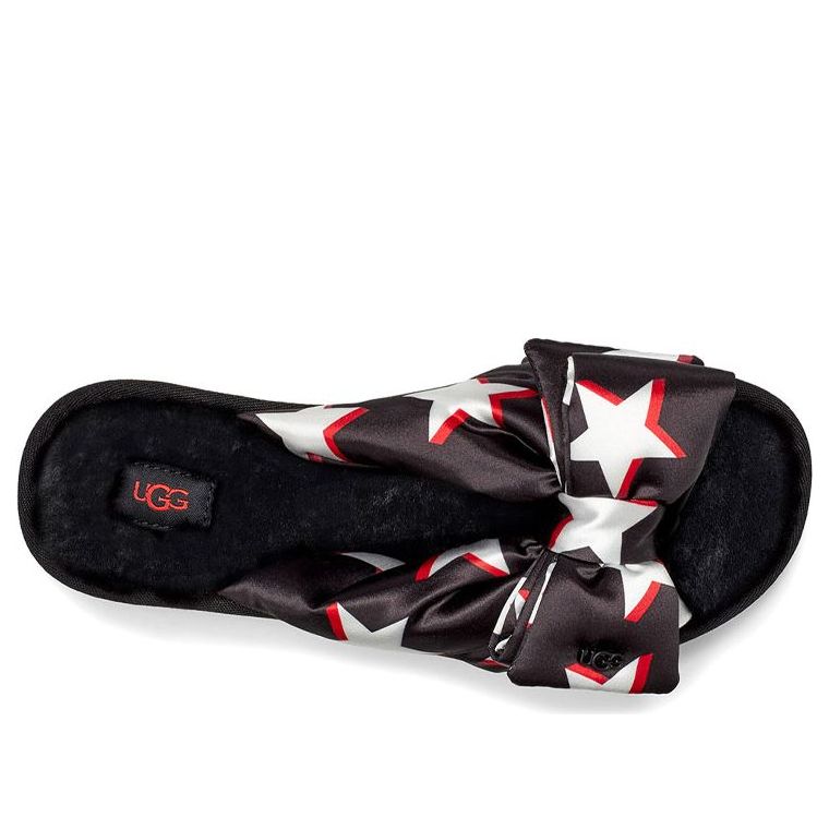 (WMNS) UGG Lushette Puffer 'Black Stars' 1111031-BSTRS