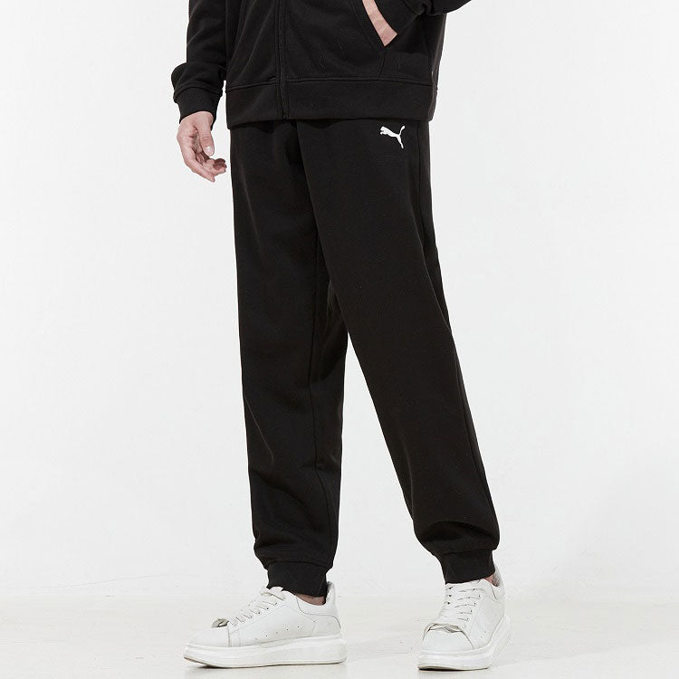 PUMA Casual Sports Stand Collar Jacket Suit Black 521682-01