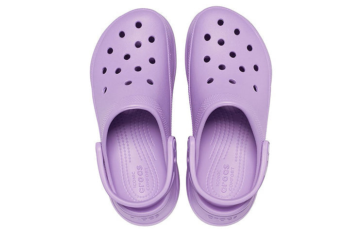 (WMNS) Crocs Classic clog Retro Crocs Outdoor Thick Sole Sports Purple Sandals 206302-5PR