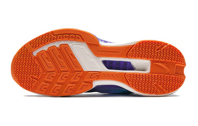 (GS) ANTA Running Series Sneakers 6.0 'Black Purple Blue' 312425517-5