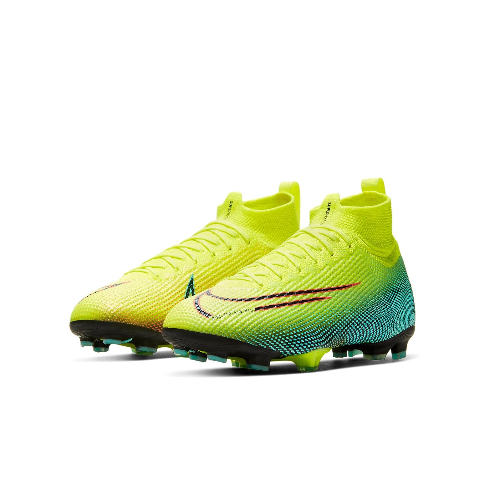(GS) Nike Mercurial Superfly 7 Elite MDS FG 'Lemon Venom Aurora' BQ5420-703